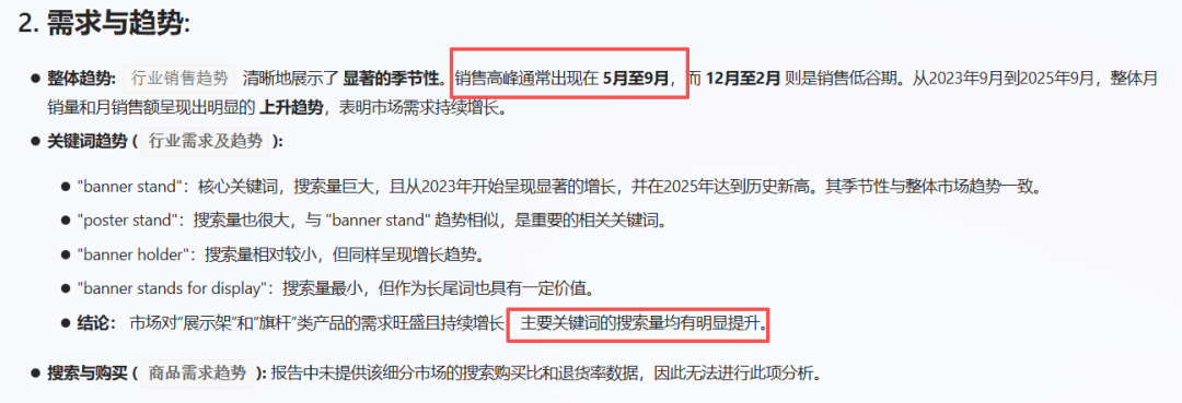 亚马逊选品结合AI解读热门产品第74期，如何快速判断横幅支架的市场是否适合我去做？
